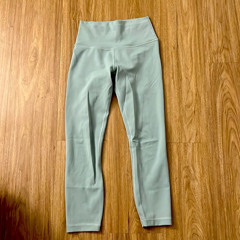 Lululemon tidewater teal high-waisted align leggings